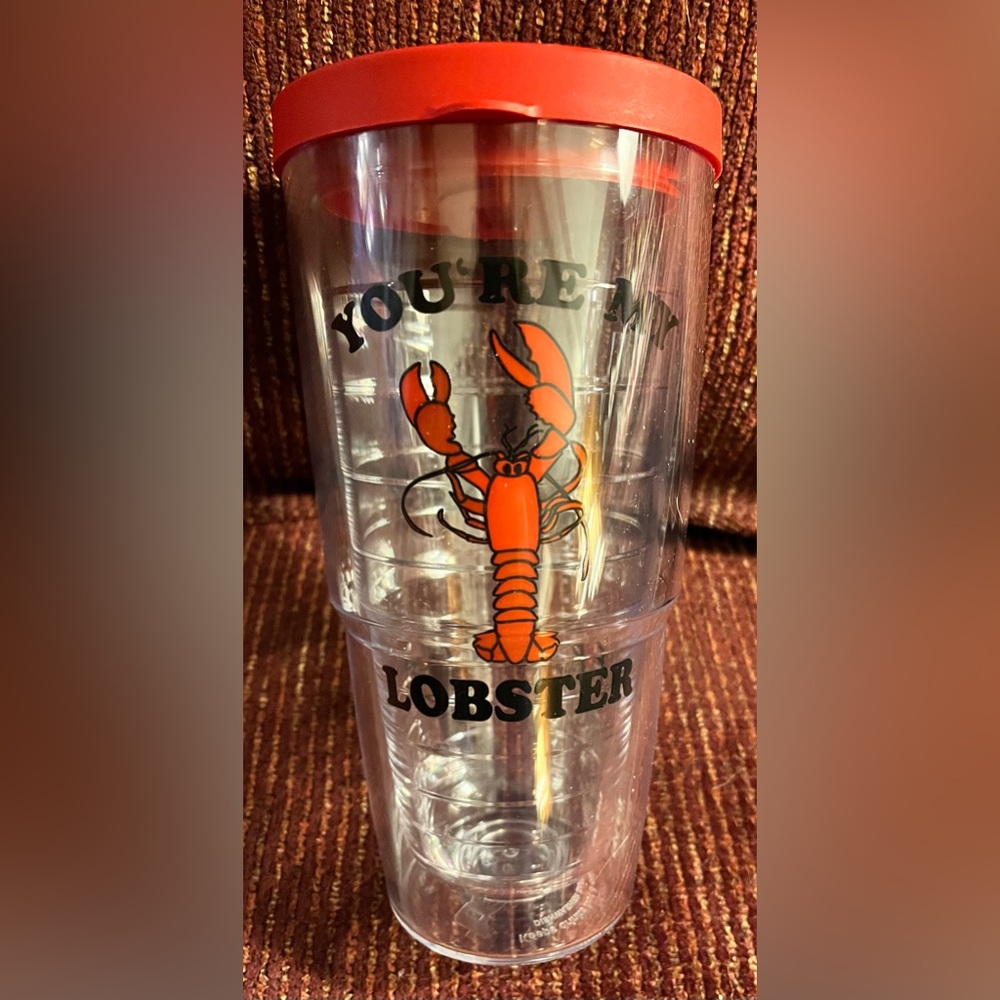 “You’re My Lobster” design and “Friends” logo tervis Tumbler